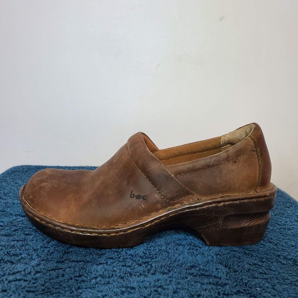 B.O.C Leather Clogs size 7.5